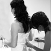 Fotos von Hochzeitsvorbereitungen