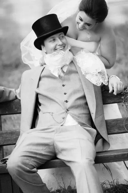 Schwarz-Weiß – Einblick in unsere Hochzeitsfotografie