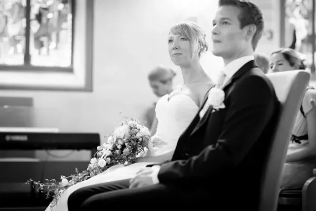 Schwarz-Weiß – Einblick in unsere Hochzeitsfotografie