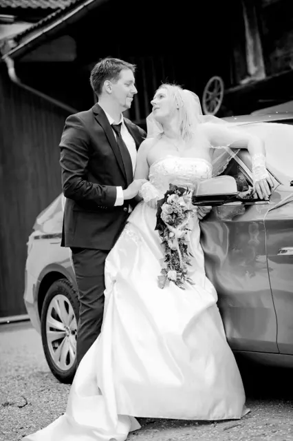 Schwarz-Weiß – Einblick in unsere Hochzeitsfotografie