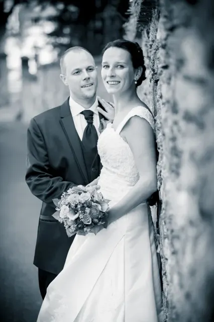 Schwarz-Weiß – Einblick in unsere Hochzeitsfotografie