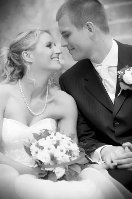 Schwarz-Weiß – Einblick in unsere Hochzeitsfotografie