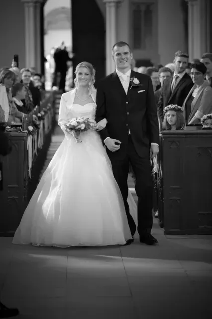 Schwarz-Weiß – Einblick in unsere Hochzeitsfotografie