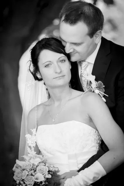 Schwarz-Weiß – Einblick in unsere Hochzeitsfotografie