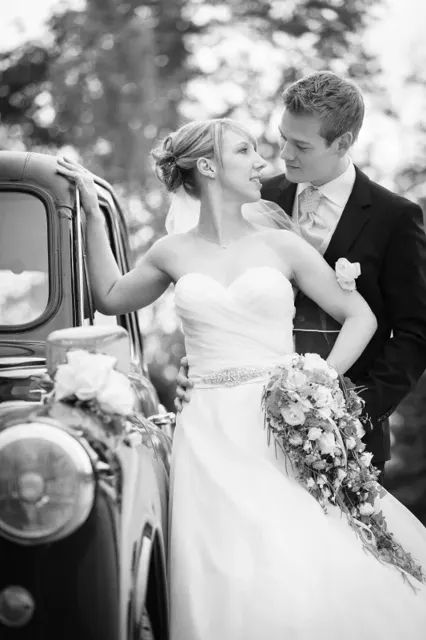 Schwarz-Weiß – Einblick in unsere Hochzeitsfotografie