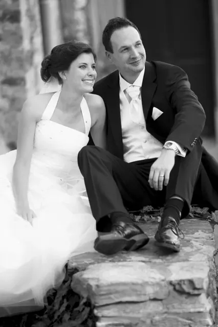 Schwarz-Weiß – Einblick in unsere Hochzeitsfotografie