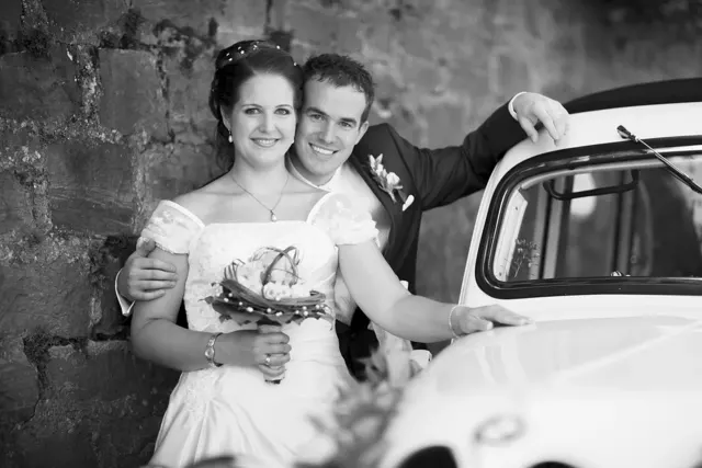 Schwarz-Weiß – Einblick in unsere Hochzeitsfotografie