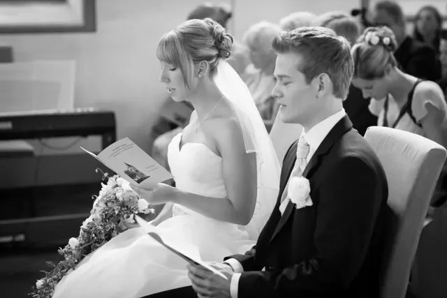 Schwarz-Weiß – Einblick in unsere Hochzeitsfotografie