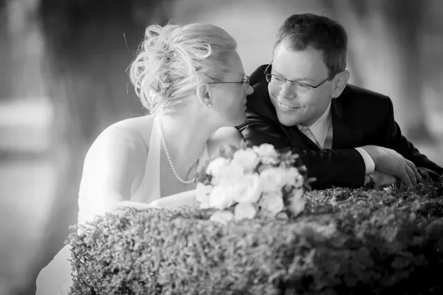 Schwarz-Weiß – Einblick in unsere Hochzeitsfotografie
