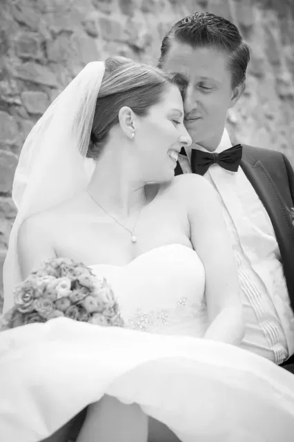 Schwarz-Weiß – Einblick in unsere Hochzeitsfotografie
