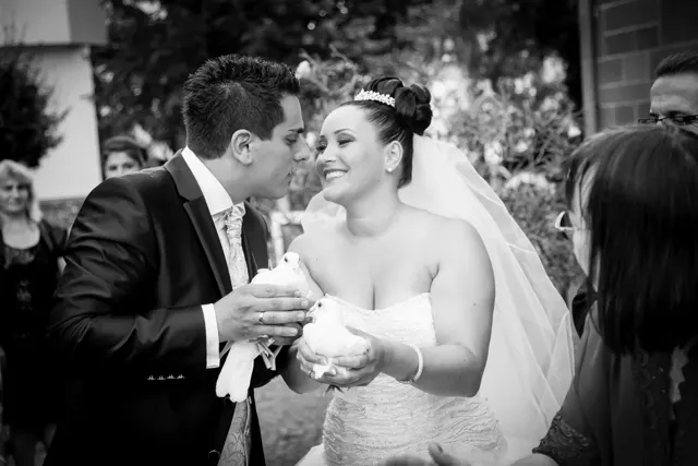 Schwarz-Weiß – Einblick in unsere Hochzeitsfotografie