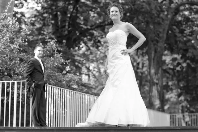 Schwarz-Weiß – Einblick in unsere Hochzeitsfotografie