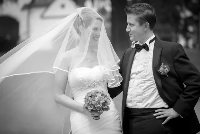 Schwarz-Weiß – Einblick in unsere Hochzeitsfotografie