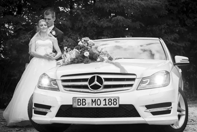 Schwarz-Weiß – Einblick in unsere Hochzeitsfotografie