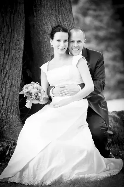 Schwarz-Weiß – Einblick in unsere Hochzeitsfotografie