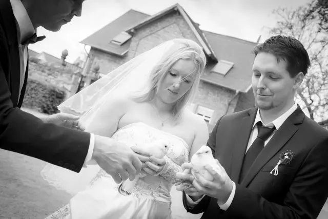 Schwarz-Weiß – Einblick in unsere Hochzeitsfotografie