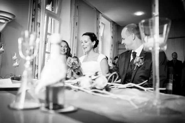Schwarz-Weiß – Einblick in unsere Hochzeitsfotografie