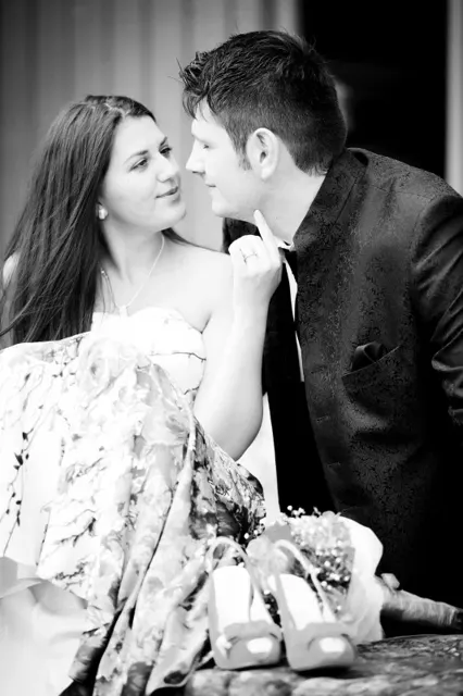 Schwarz-Weiß – Einblick in unsere Hochzeitsfotografie