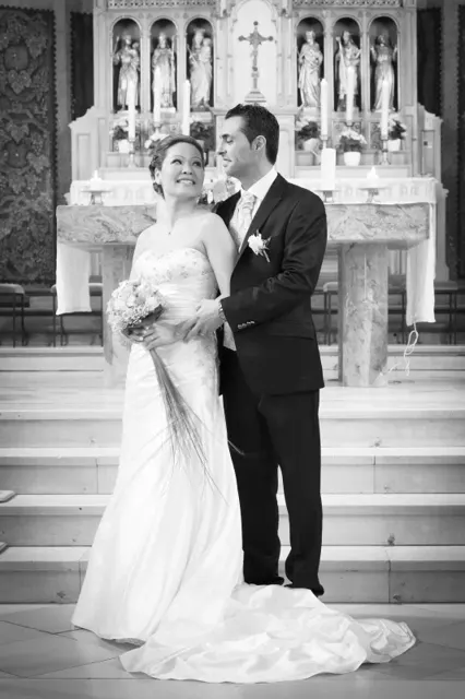 Schwarz-Weiß – Einblick in unsere Hochzeitsfotografie