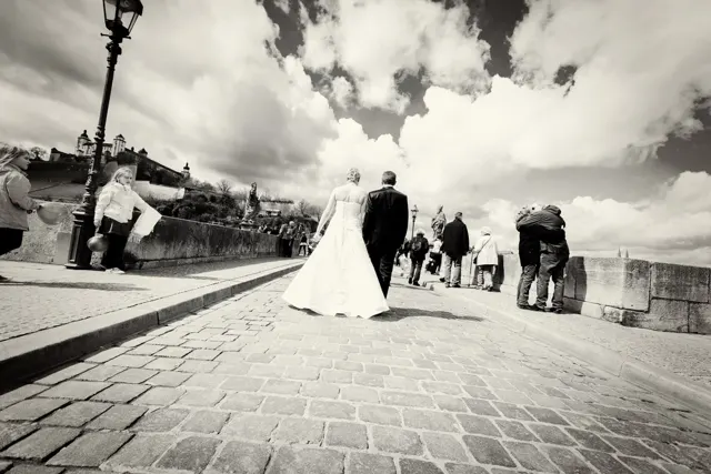 Schwarz-Weiß – Einblick in unsere Hochzeitsfotografie