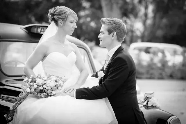 Schwarz-Weiß – Einblick in unsere Hochzeitsfotografie