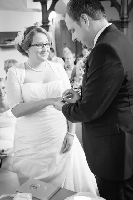 Schwarz-Weiß – Einblick in unsere Hochzeitsfotografie