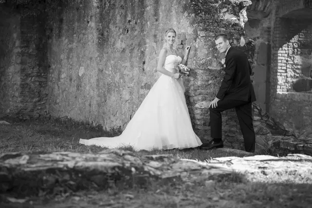 Schwarz-Weiß – Einblick in unsere Hochzeitsfotografie