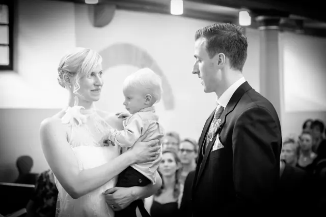 Schwarz-Weiß – Einblick in unsere Hochzeitsfotografie