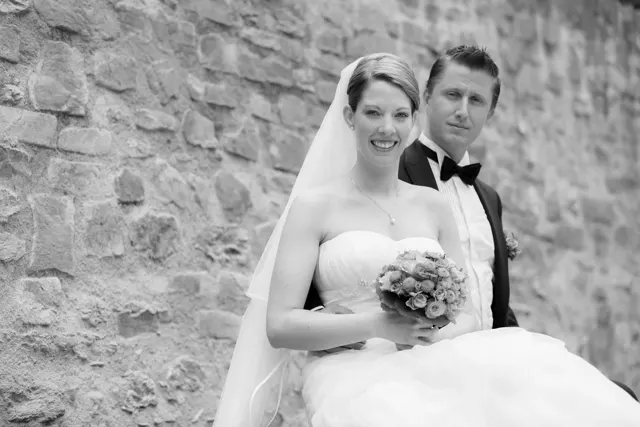 Schwarz-Weiß – Einblick in unsere Hochzeitsfotografie