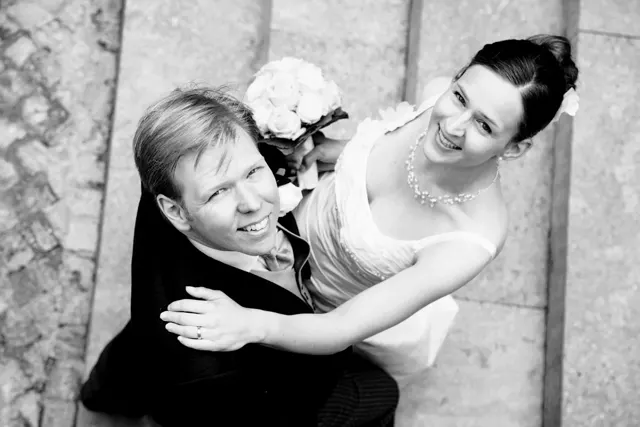 Schwarz-Weiß – Einblick in unsere Hochzeitsfotografie