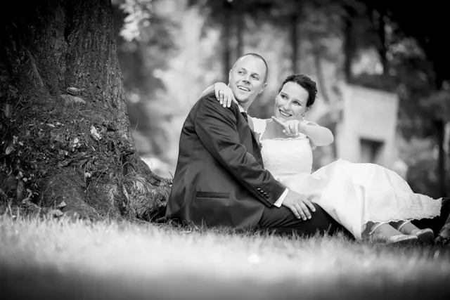 Schwarz-Weiß – Einblick in unsere Hochzeitsfotografie