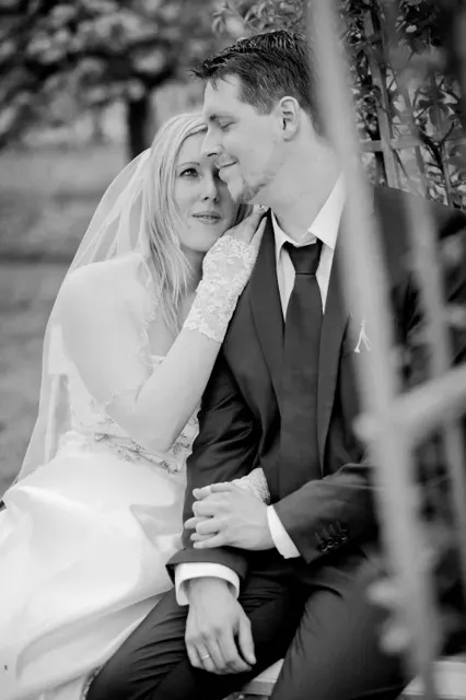Schwarz-Weiß – Einblick in unsere Hochzeitsfotografie