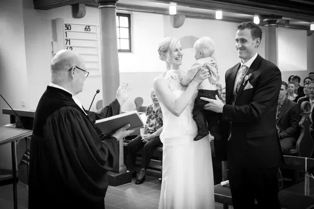 Schwarz-Weiß – Einblick in unsere Hochzeitsfotografie