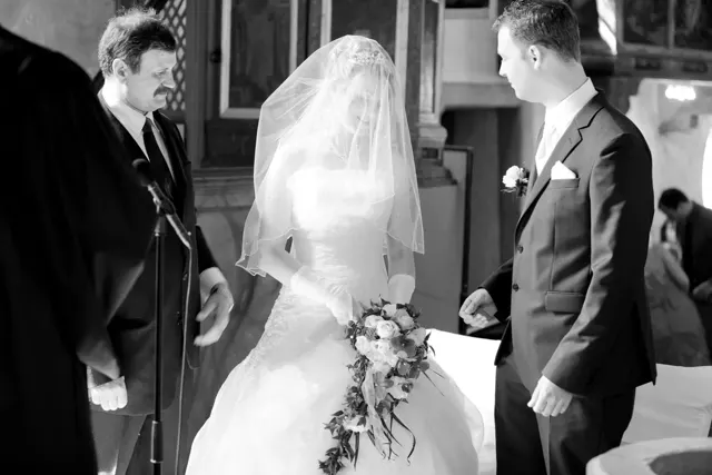 Schwarz-Weiß – Einblick in unsere Hochzeitsfotografie