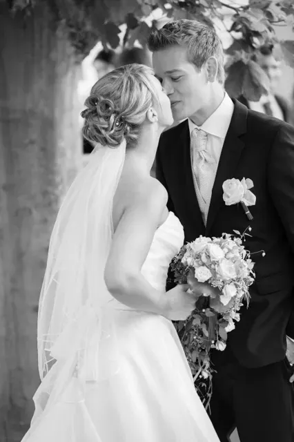 Schwarz-Weiß – Einblick in unsere Hochzeitsfotografie