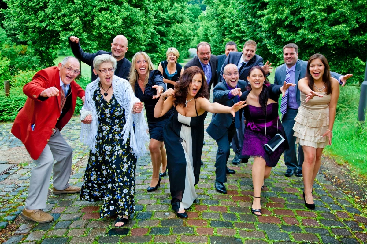 Gruppenbilder – Einblick in unsere Hochzeitsfotografie