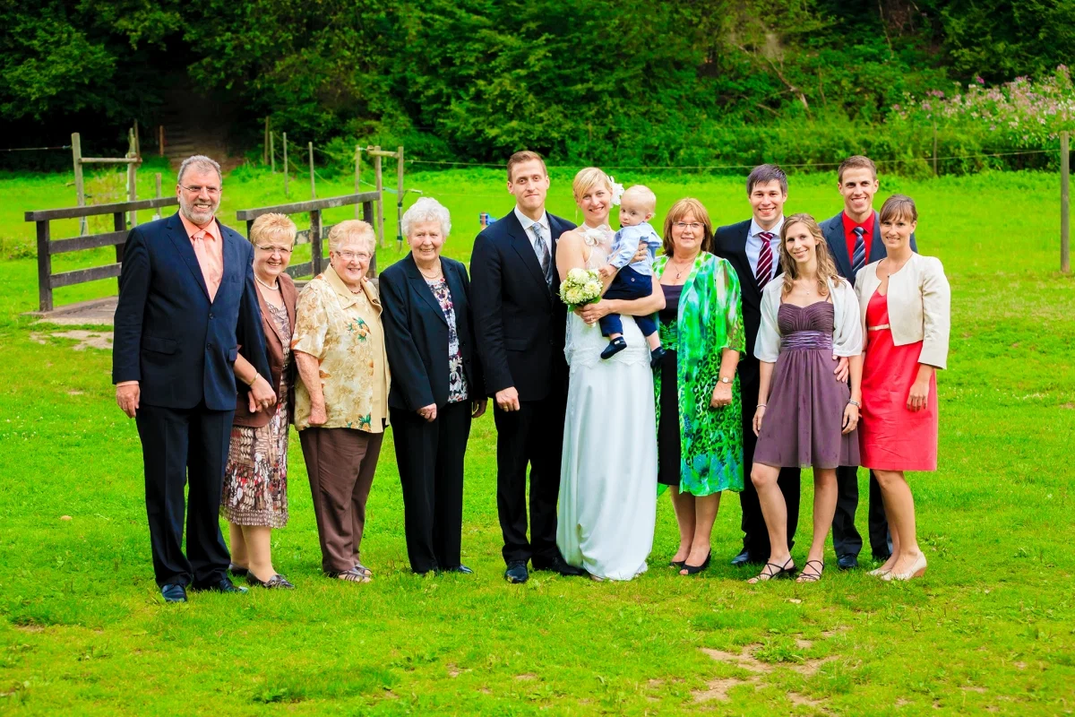 Gruppenbilder – Einblick in unsere Hochzeitsfotografie