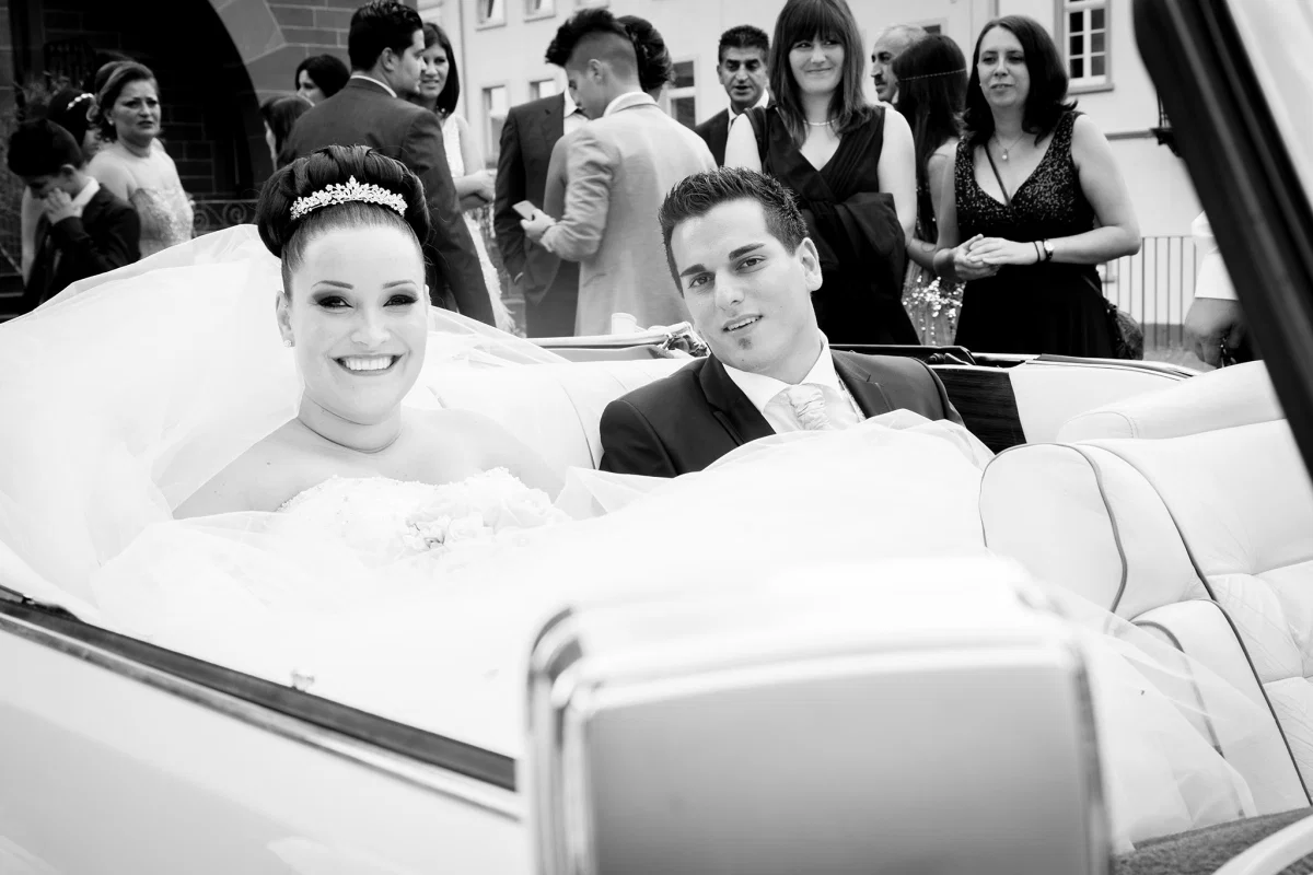 Schwarz-Weiß – Einblick in unsere Hochzeitsfotografie