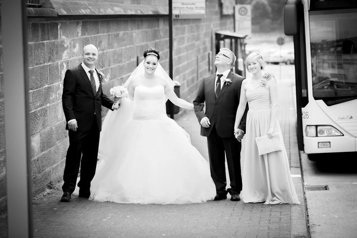 Schwarz-Weiß – Einblick in unsere Hochzeitsfotografie
