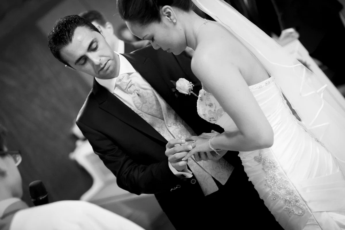 Schwarz-Weiß – Einblick in unsere Hochzeitsfotografie