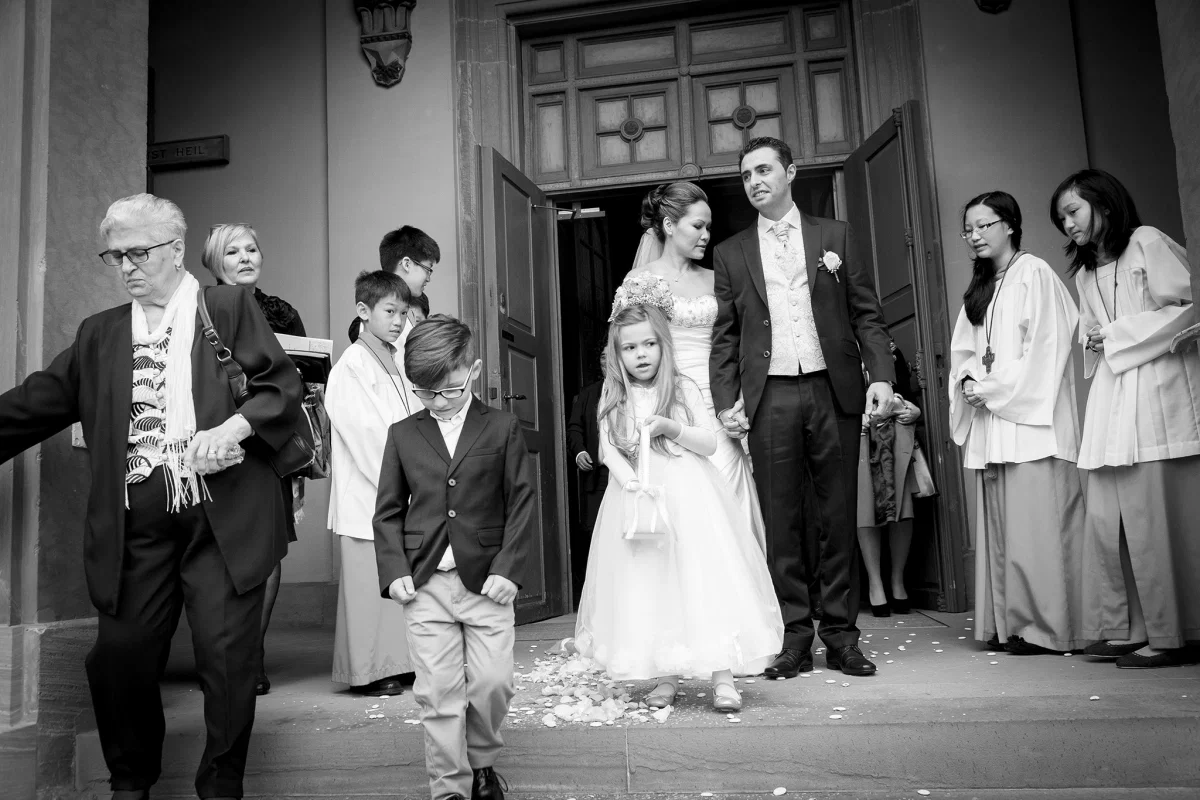 Schwarz-Weiß – Einblick in unsere Hochzeitsfotografie