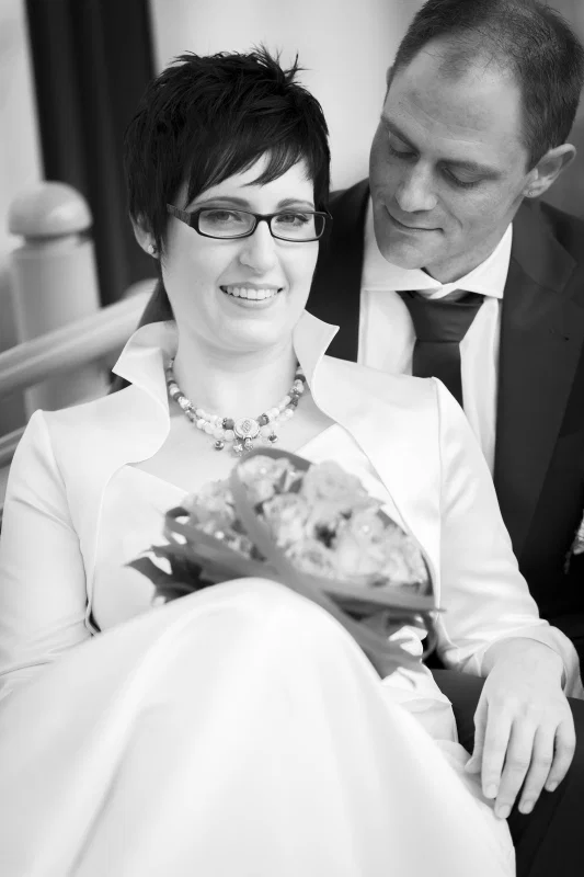 Schwarz-Weiß – Einblick in unsere Hochzeitsfotografie