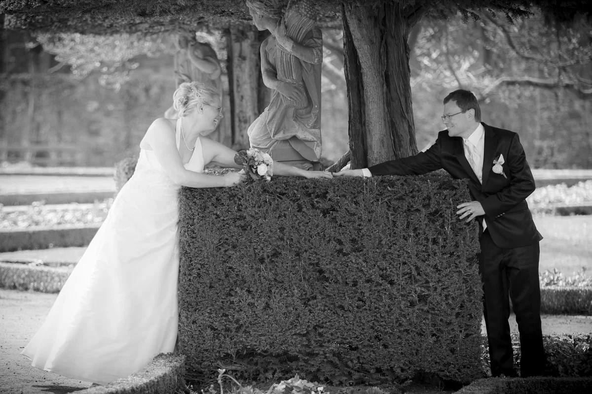 Schwarz-Weiß – Einblick in unsere Hochzeitsfotografie
