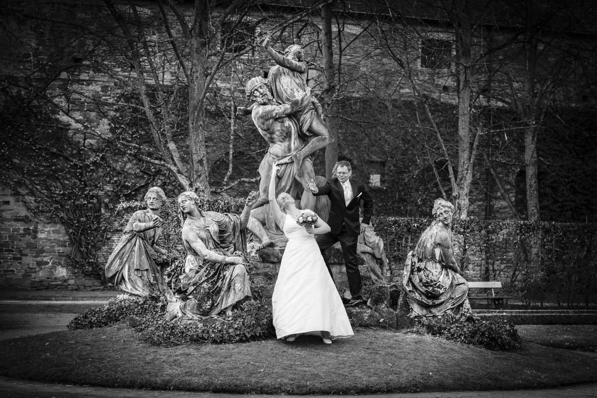 Schwarz-Weiß – Einblick in unsere Hochzeitsfotografie