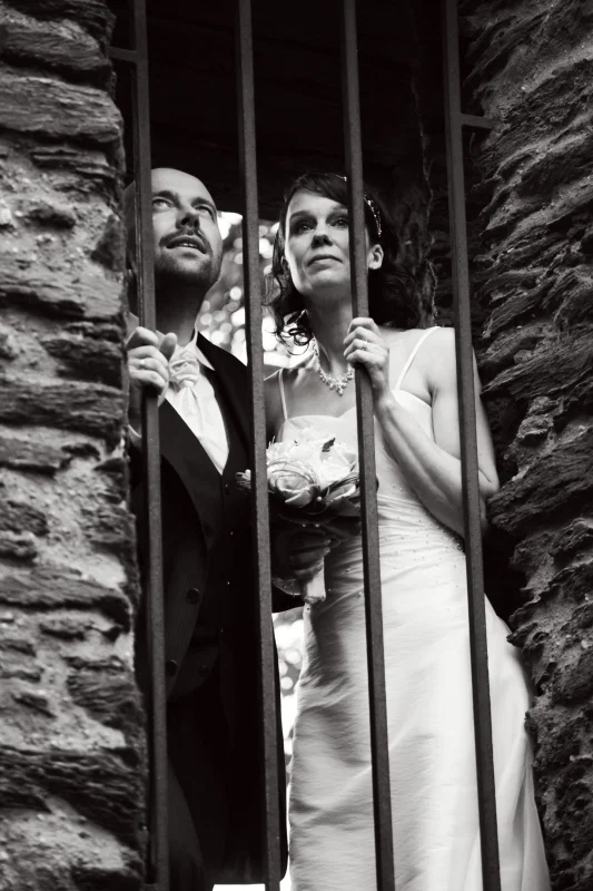 Schwarz-Weiß – Einblick in unsere Hochzeitsfotografie