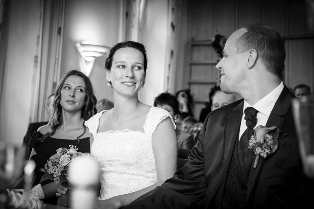 Schwarz-Weiß – Einblick in unsere Hochzeitsfotografie