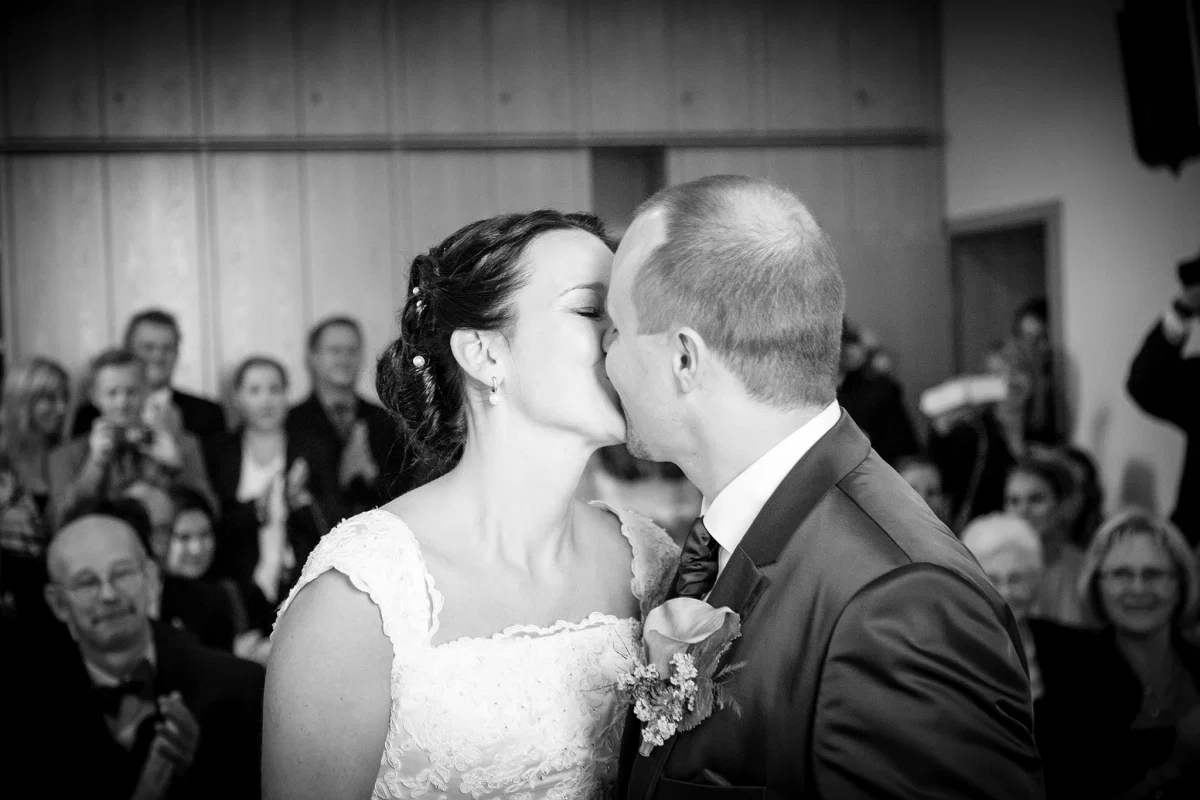 Schwarz-Weiß – Einblick in unsere Hochzeitsfotografie