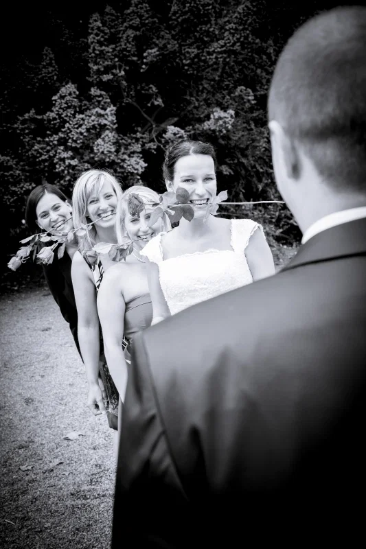 Schwarz-Weiß – Einblick in unsere Hochzeitsfotografie
