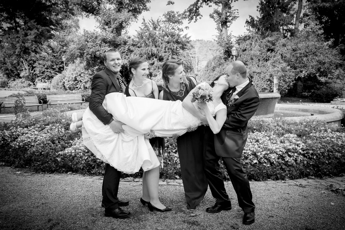 Schwarz-Weiß – Einblick in unsere Hochzeitsfotografie