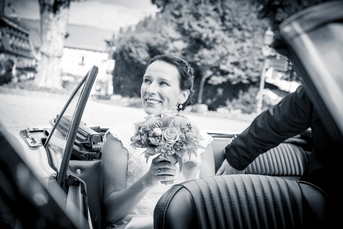 Schwarz-Weiß – Einblick in unsere Hochzeitsfotografie